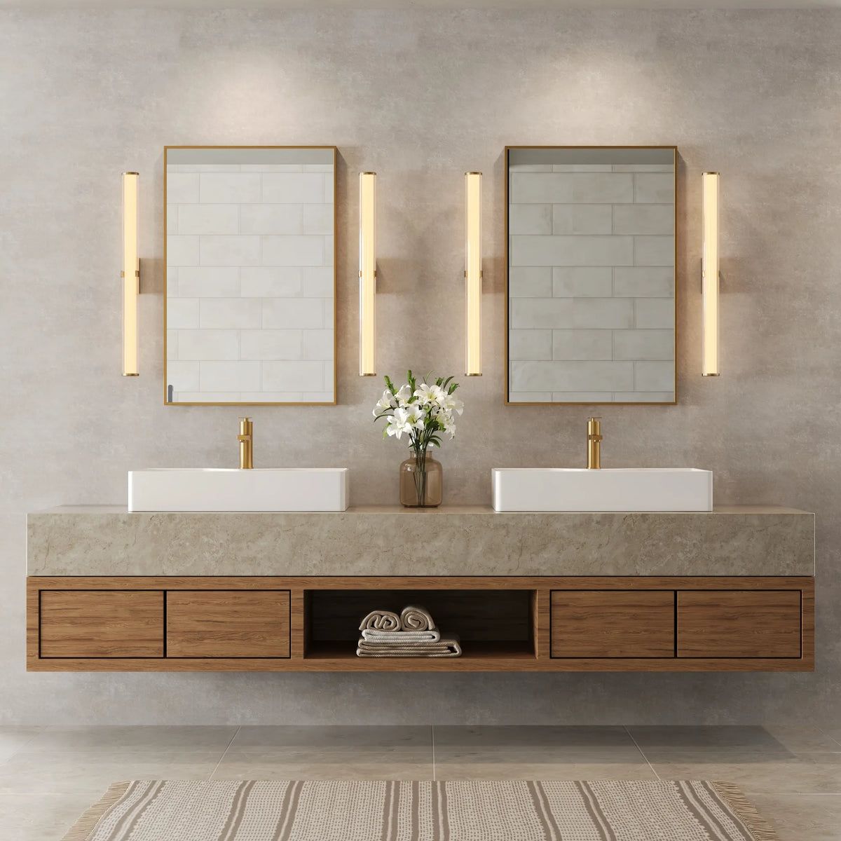 Single-Hole Bathroom Sink Faucet With Pop-Up Drain