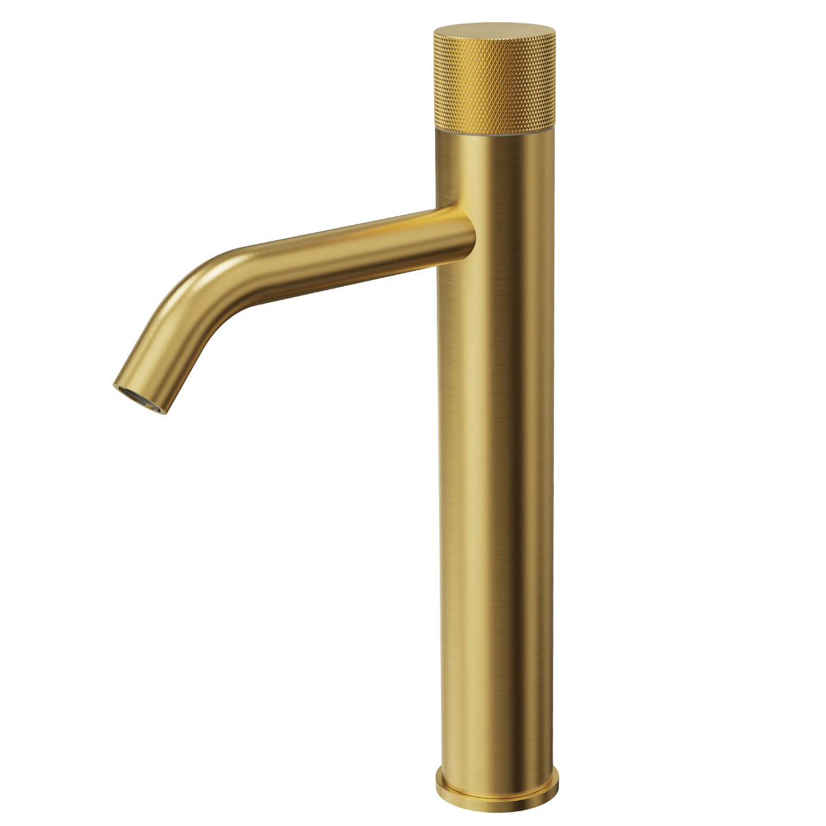 Single-Handle Vessel Bathroom Sink Faucet With Pop-Up Drain