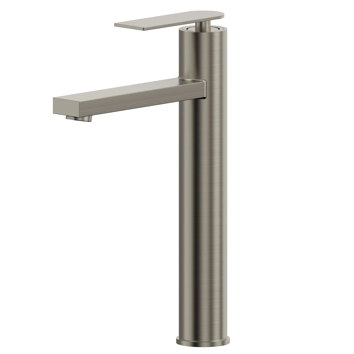 Single-Handle Vessel Bathroom Sink Faucet With Pop-Up Drain